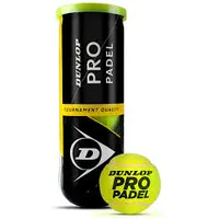 Padel tennis ball Dunlop Pro 3-Pet Fip approved 601552