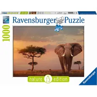 Ravensburger 15159 Puzzle Pan Elephant of the Masai Mara 1000 gabaliņu puzzle 4005556151592
