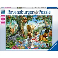 Ravensburger 19837 Puzzle ar 1000 gab Adventures in the Jungle 4005556198375