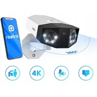 Reolink Duo 2 Poe Smart 2K Camera with Dual Lenses, Person/Vehicle Detection
