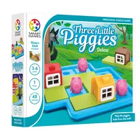 Smartgames Three Little Piggies Deluxe Vecums no 3 līdz 6 g. 5414301518754