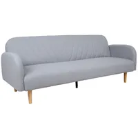 Sofa bed Karin 208X80X80Cm, pelēks dīvāns 40881 