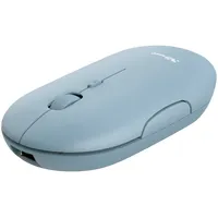 Trust Puck Rechargeable Bluetooth Wireless Mouse Blue 24126
