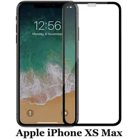Zero Apple iPhone Xs Max 0.3 mm Full Screen Tempered Glass Bruņota Stikla Ekrāna Aizsargstikls Mel 