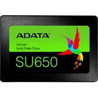 A-Data Adata Ultimate Su650 256 Gb, Ssd form factor 2.5, interface Sata 6Gb/S, Write speed 450  Asu650Ss-256Gt-R