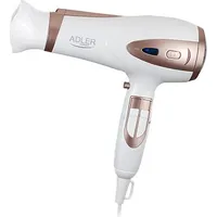 Adler Hair Dryer Ad 2248 2400 W, Number of temperature settings 3, Ionic function, Diffuser nozzle, 