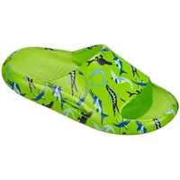 Beco Slippers for kids Ocean Dinos 8 28/29 green 9275