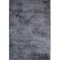 Carpet Vellosa-3, 160X230Cm, black long pile carpet 4741243877580