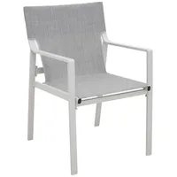 Chair Osman light grey 78331 Krēsls - dārza gaiši pelēks 4741243783317