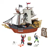 Chap Mei rotaļlietu komplekts Pirates Deluxe Captain Ship, 505219 4090102-0689