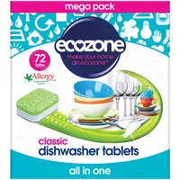 Ecozone trauku mazgājamās mašīnas tabletes Classic 72 gab. Dtc72
