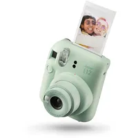 Fujifilm Instax Mini 12 Camera, Mint Green  instax mini glossy10pl 4779051161669