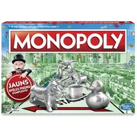 Hasbro Galda spēle Monopols Monopoly Classic Latviešu valodā C1009Lat