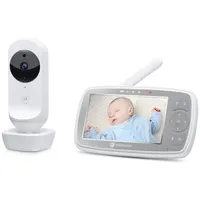 Motorola Wi-Fi Video Baby Monitor Vm44 Connect 4.3 White 505537471021