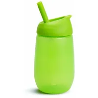 Munchkin pudelīte ar salmiņu Simple Clean, 237Ml, green, 12M, 90017 1020205-0230