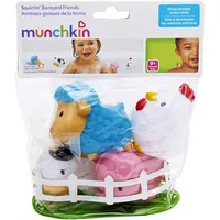 Munchkin vannas rotaļlieta 4 gab. 9M Farm 01200001 4010401-0233