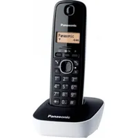 Panasonic Cordless Kx-Tg1611Fxw Black/White, Caller Id, Phonebook capacity 50 entries, Built-In disp