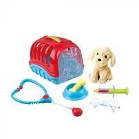 Pet Care Carrier with Plush Puppy 3384 4892401033840