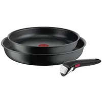 Tefal Frypan set L7649253 Ingenio Ultimate Frying, Diameter 24/28 cm, Suitable for induction hob, Re