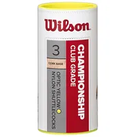 Wilson Championship Shuttlecocks volāni 3 gab. Wrt6040Ye77