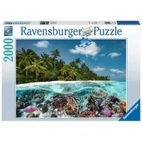 A Dive in the Maldives - 2000 gaballiņu Puzzle no Ravensburger 17441 4005556174416