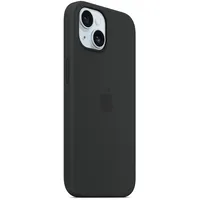 Apple iPhone 15 Silicone Case with Magsafe - Black Mt0J3 Mt0J3Zm/A