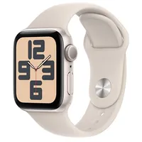 Apple Watch Se Gps 40Mm Starlight Aluminium Case with Sport Band Mr9U3 Mr9U3Ell
