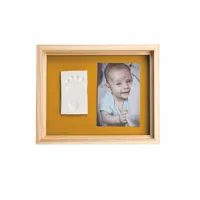 Baby Art Pure Frame wooden komplekts mazuļa pēdiņu vai rociņu nospieduma izveidošanai - 3601092 3601092030