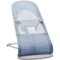 Babybjörn šūpuļkrēsls Balance Soft Mesh, sky blue/white, 005143 3020801-0419