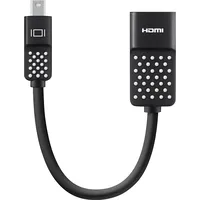Belkin Mini Displayport to Hdmi Adapter, 4K, 12.7 cm., Black F2Cd079Bt