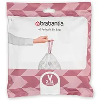Brabantia atkritumu tvertņu maisiņi, 2-3 l, 40 gab - 100253