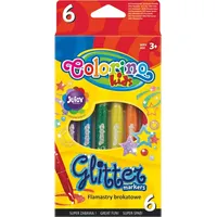 Colorino Creative Marķieri ar spīdumiem 6 krāsas, 65641Ptr 4030301-0436