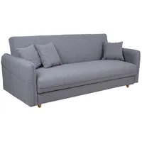 Dīvāns gulta Visby 200X88Xh93Cm,Pelēks 4741243750111