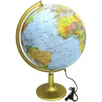 Globuss 420 mm Politiskais fiziskais ar apgaismojumu 5906727906029