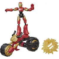 Marvel Bend and Flex, Flex Rider Iron Man Action F0244