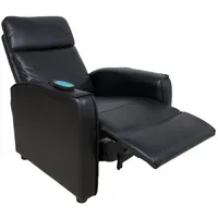 Masāžas krēsls Stanton ar Push-Back mehānismu, melns 14186 4741243141865