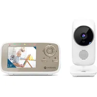 Motorola Video Baby Monitor Vm483 2.8 White/Gold 505537471013