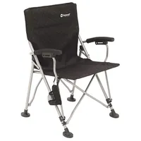 Outwell Campo Chair, melns salokāms tūrisma krēsls 470233