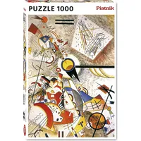 Piatnik 539640 Kandinsky Bustling Aquarelle Puzzle 1000-Piece
