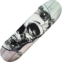 Prc Skate board Nextreme Tribe Pro White Skull Grg-015