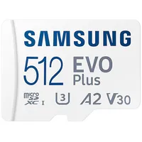 Samsung Evo Plus 512Gb microSD Memory Card Mb-Mc512Sa/Eu