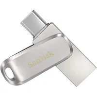 Sandisk Ultra Dual Drive Luxe 256Gb Usb Type-C Silver Sdddc4-256G-G46
