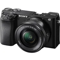 Sony Alpha a6100 Mirrorless Digital Camera with 16-50Mm Lens Ilce6100Lb.cec