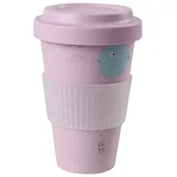 Stoneline Awave Coffee-To-Go cup 21956 Capacity 0.4 L, Material Silicone/Rpet, Rose