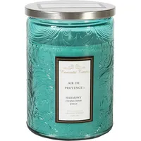 Aromātiskā svece stiklā Romantic Times D8Xh11Cm, zils Smaržas- Air De Provence 4741243845831