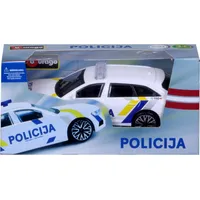 Bburago 143 automodelis Audi A6 Avant Latvijas policija, 18-30415Lv 4080202-2154