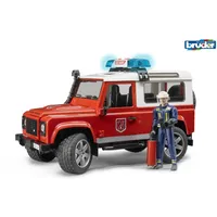 Bruder Land Rover Defender Station Wagon Fire Department 02596