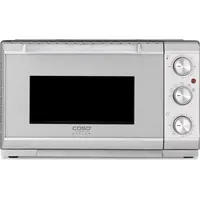 Caso Compact oven To 20 Silverstyle L, Electric, Easy Clean, Manual, Height 27 cm, Width 45 S 02976