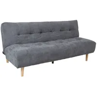 Dīvāns gulta Kiruna 186X101Xh87Cm, pelēks 4741243750166