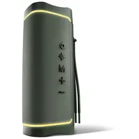 Energy Sistem Yume Eco Bluetooth Speaker with Rgb Led Lights, Green 457847